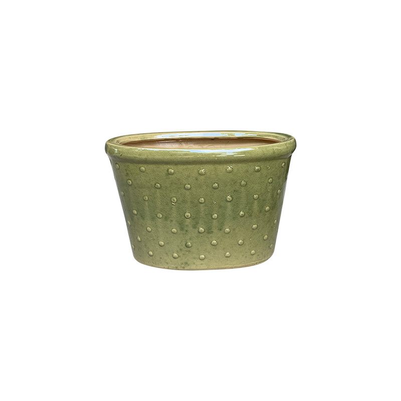 3534 ID Oval Chấm Bi 26x15x16