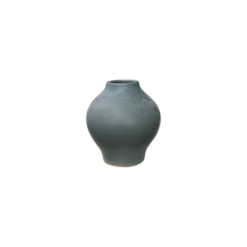 Cắm Hoa Tươi | Mờ | 3725 Bình Vuốt Tay 16x16x17 M7