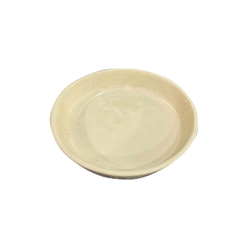 3089 Dĩa Gốm Viền Cao 23x23x4
